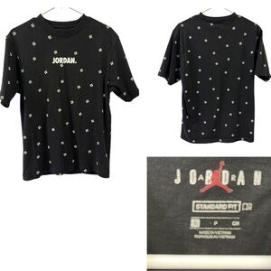 Nike Jordan Air Jumpman Cotton Short Sleeve Jump Man Graphic Tee Shirt Mens S